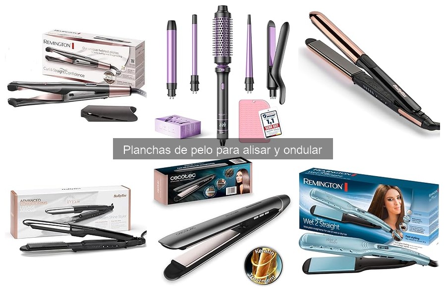 ** ¿Qué plancha de pelo es mejor para alisar y ondular?