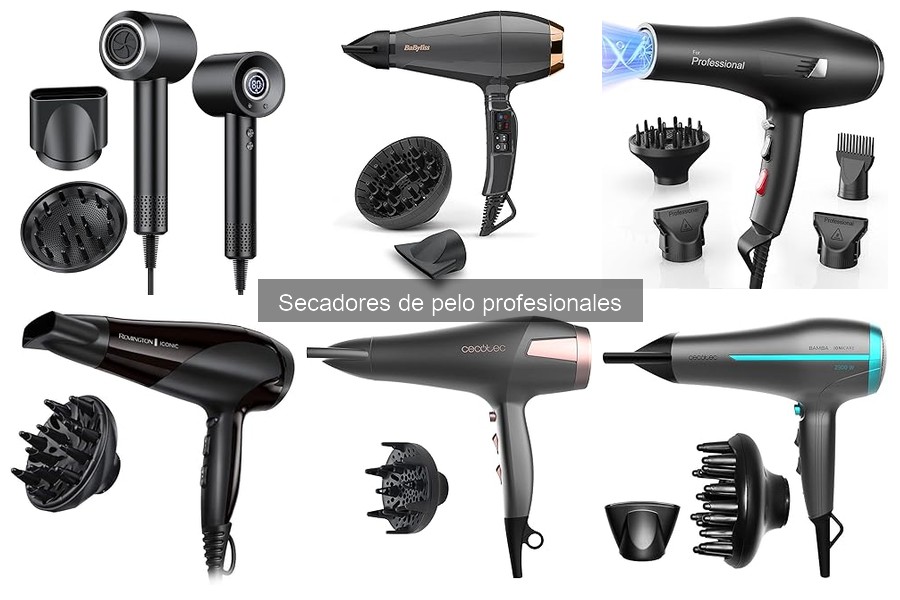 ¿Qué potencia necesita un secador de pelo profesional?