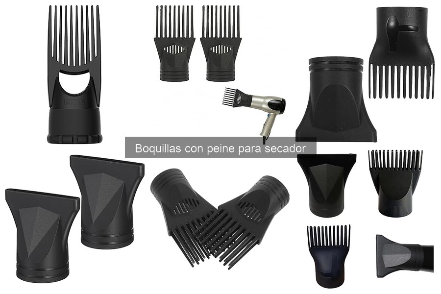 ¿Qué son las boquillas con peine para secador? Descúbrelo aquí