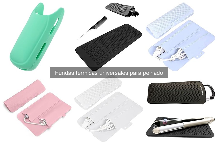 ¿Qué son las fundas térmicas universales para peinado?