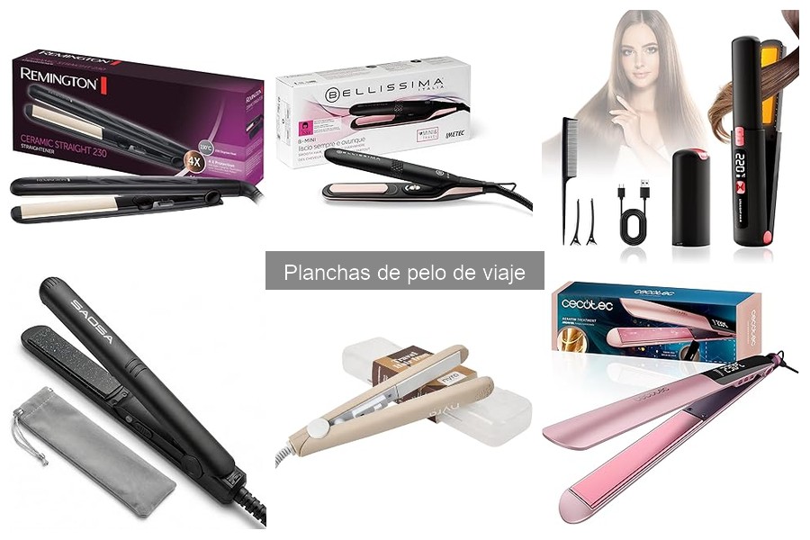 ¿Qué son las planchas de pelo de viaje? Características y Beneficios
