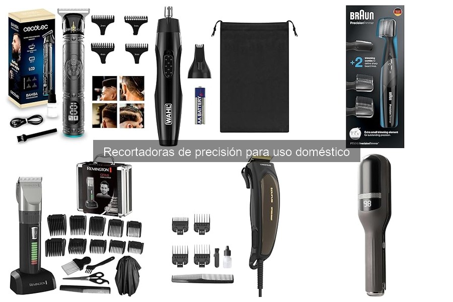 ¿Qué son las recortadoras de precisión para el hogar?