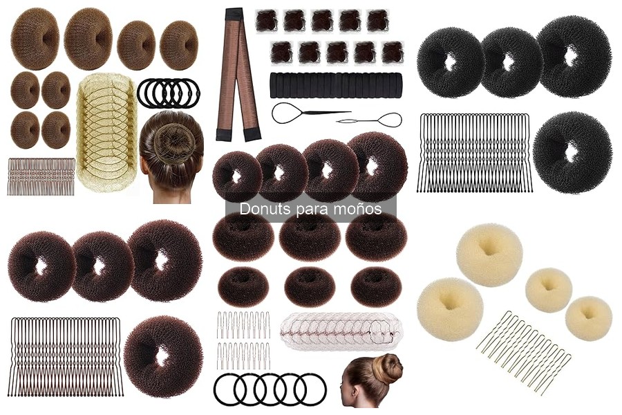 ¿Qué son los donuts para moños? Descubre su uso y beneficios