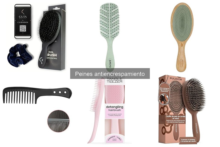 ¿Qué son los peines antiencrespamiento? Claves y beneficios