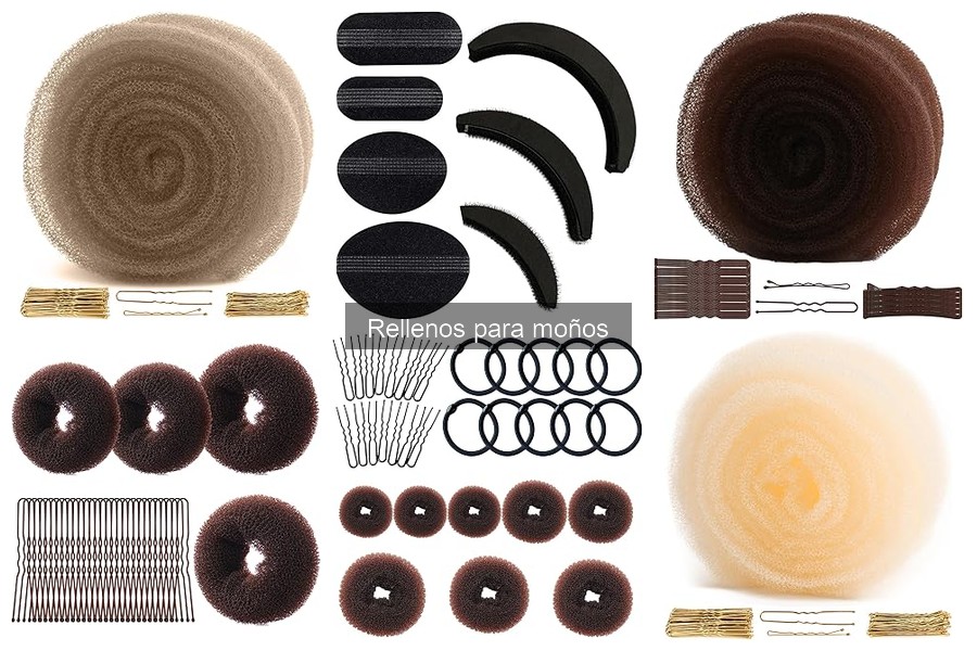 ¿Qué son los rellenos para moños? Descubre su uso y tipos