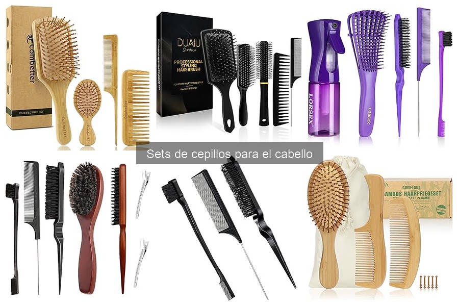 ¿Qué son los sets de cepillos para el cabello? Guía completa