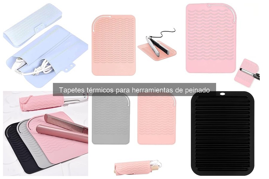 ¿Qué son los tapetes térmicos para herramientas de peinado?