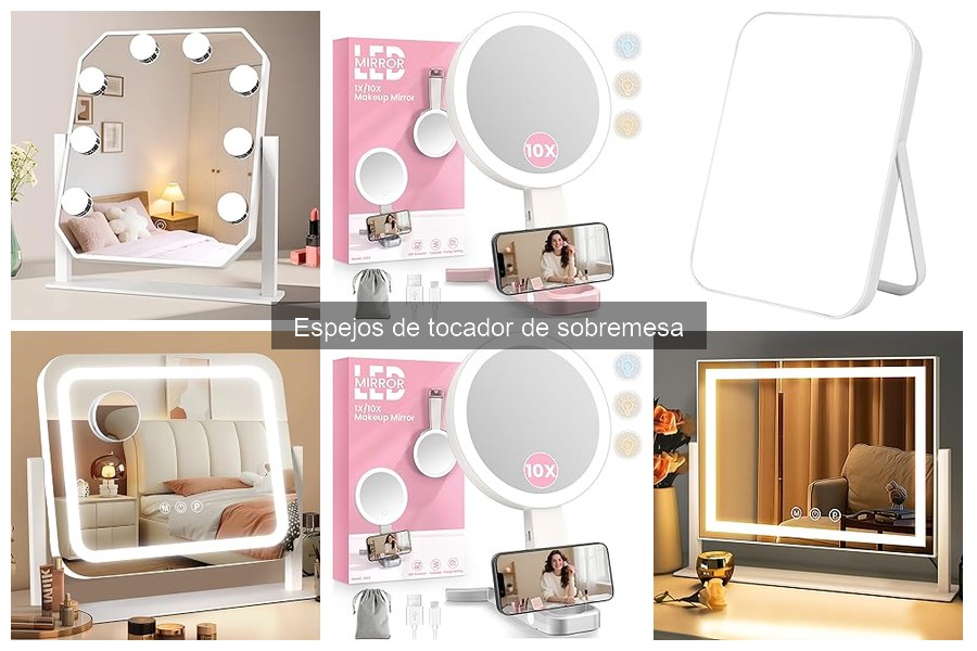 ¿Qué tamaño de espejo de tocador de sobremesa elegir?
