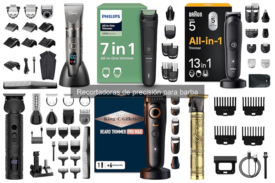 Recortadoras de precisión: ¿Qué barba cortan mejor?