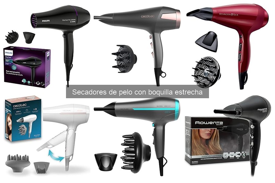 Reseñas de Secadores de Pelo con Boquilla Estrecha 2023