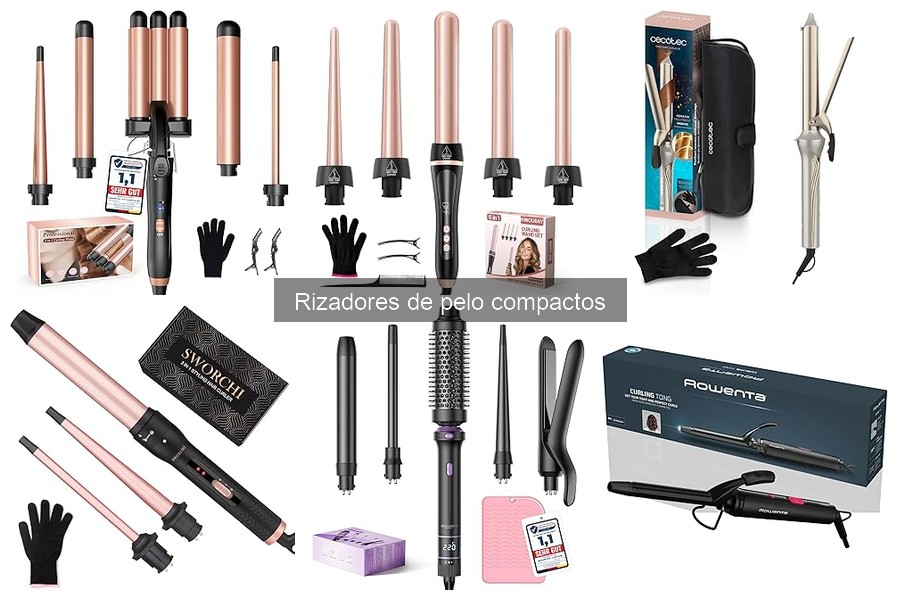 Rizadores de pelo compactos: ¿Qué son y sus características?