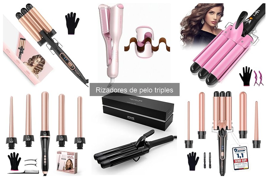 Rizadores de pelo triples vs. tradicionales: ¿Cuál elegir?