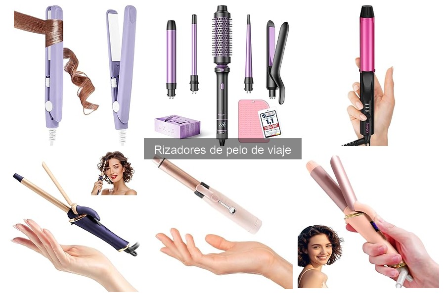 Rizadores de viaje más seguros para tu cabello