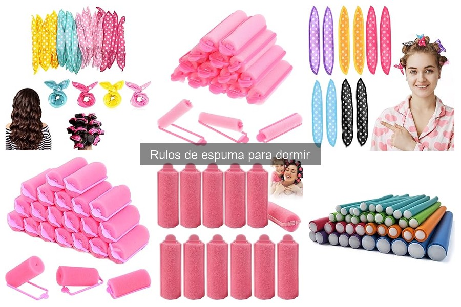 Rulos de espuma para dormir: ¿qué son y cómo se usan?