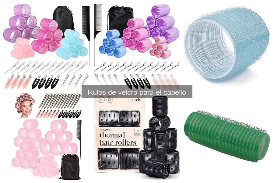 Rulos de Velcro para el Cabello: ¿Qué Son y Cómo Usarlos?