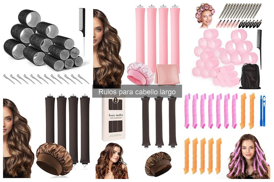 Rulos para Cabello Largo: Guía para Principiantes