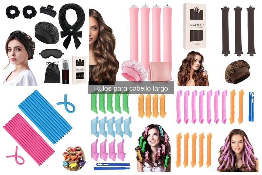 Rulos para Cabello Largo: Mejores Opciones según tu Tipo de Cabello