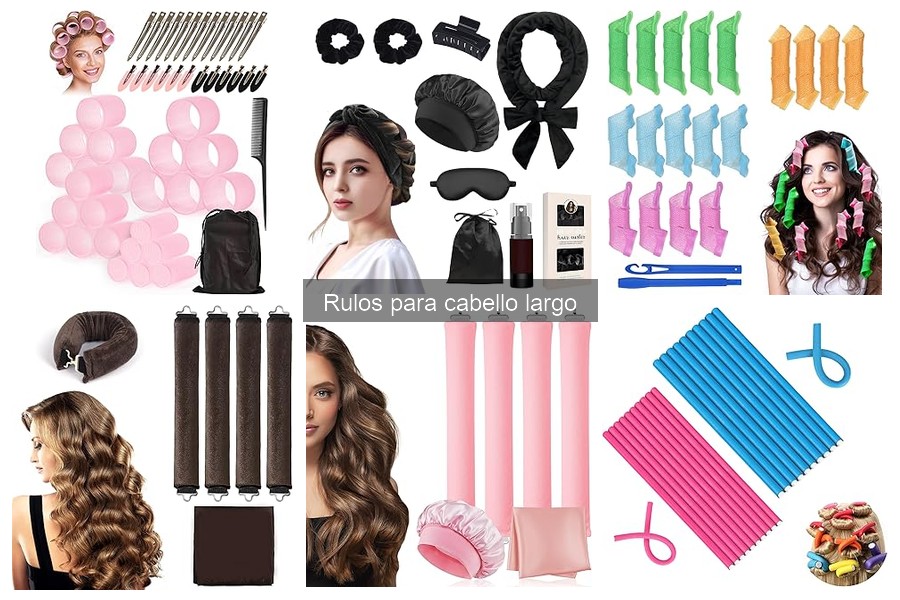 Rulos para cabello largo: ¿son seguros con tratamientos químicos?