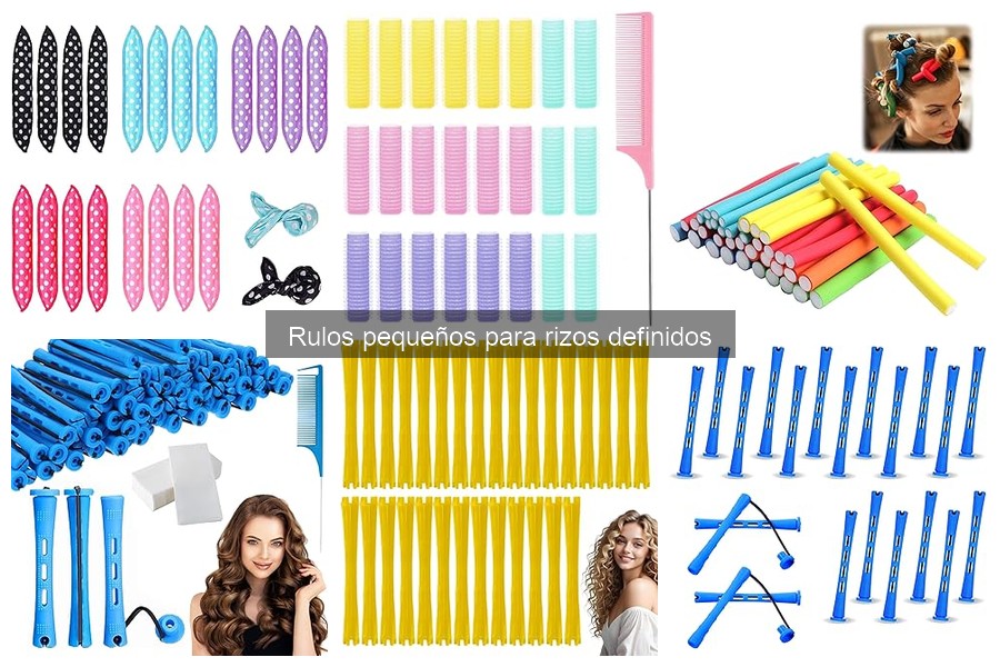 Rulos pequeños vs planchas: ¿qué usar para rizos definidos?