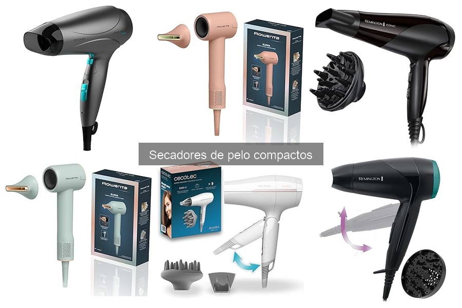 Secadores de Pelo Compactos Económicos: Mejores Opciones 2023
