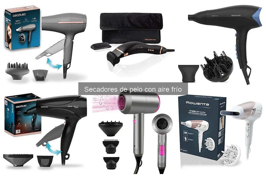 Secadores de Pelo con Aire Frío: Beneficios y Características