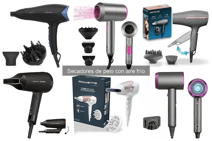 Secadores de pelo con aire frío vs convencionales: ¿cuál elegir?