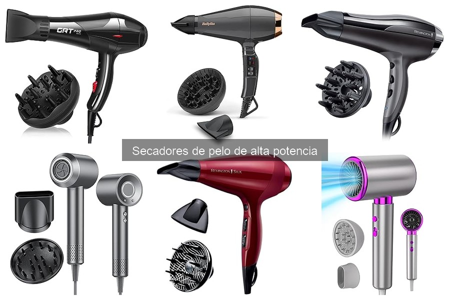 Secadores de pelo de alta potencia: ¿Profesional o doméstico?