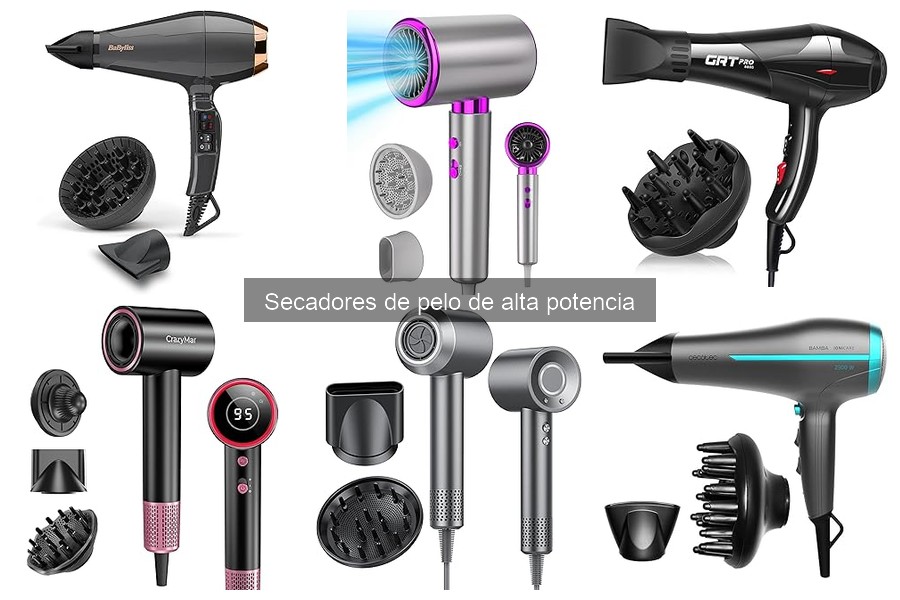 Soluciona problemas comunes con secadores de pelo potentes