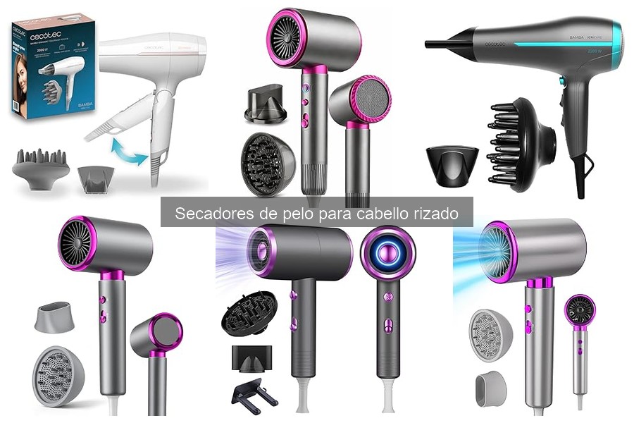 Soluciona Problemas Comunes con Secadores para Cabello Rizado