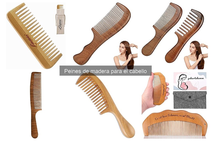 Soluciones a la estática al usar peines de madera