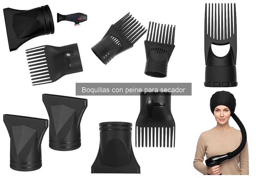Solve los problemas comunes con boquillas de peine para secador