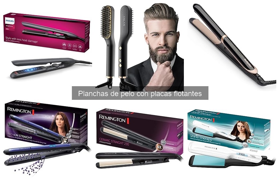 ¿Son adecuadas las planchas con placas flotantes para tu cabello?