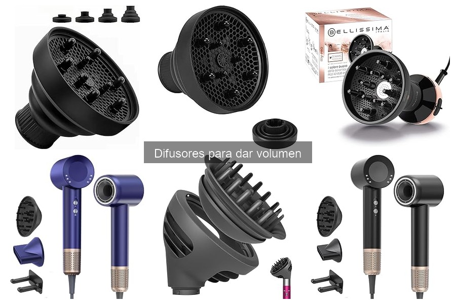 ¿Son efectivos los difusores para dar volumen en el cabello?