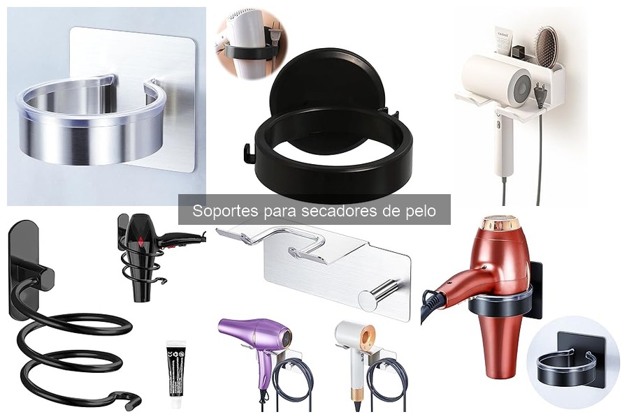 ¿Son seguros los soportes para secadores de pelo? Guía práctica