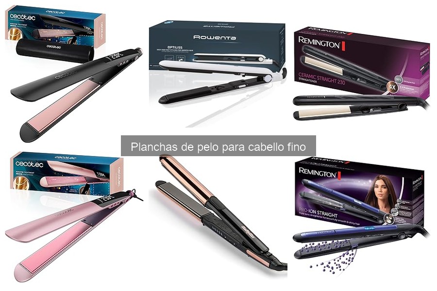 Temperatura Ideal en Planchas para Cabello Fino | Guía