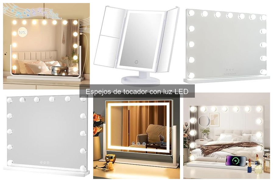 Tendencias en Espejos de Tocador con Luz LED 2023