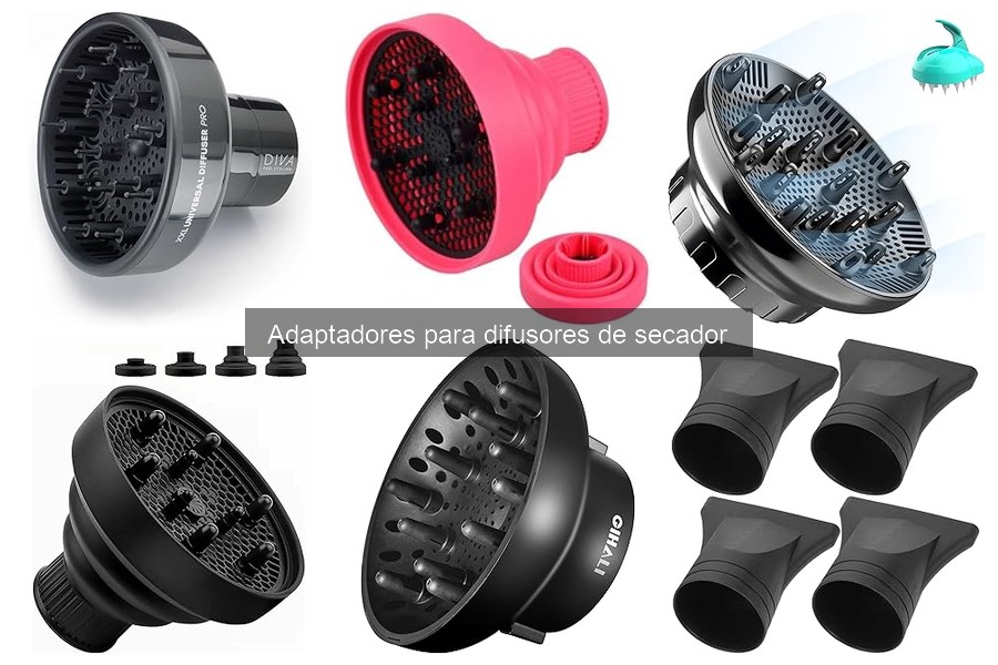 Tipos de adaptadores para difusores de secador: guía completa