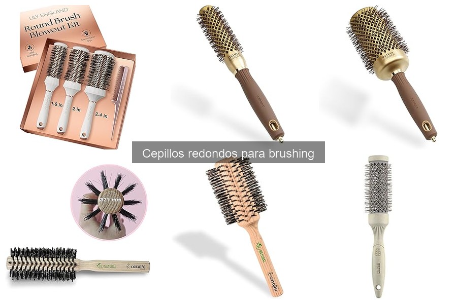 Tipos de cepillos redondos para brushing: Guía y ventajas