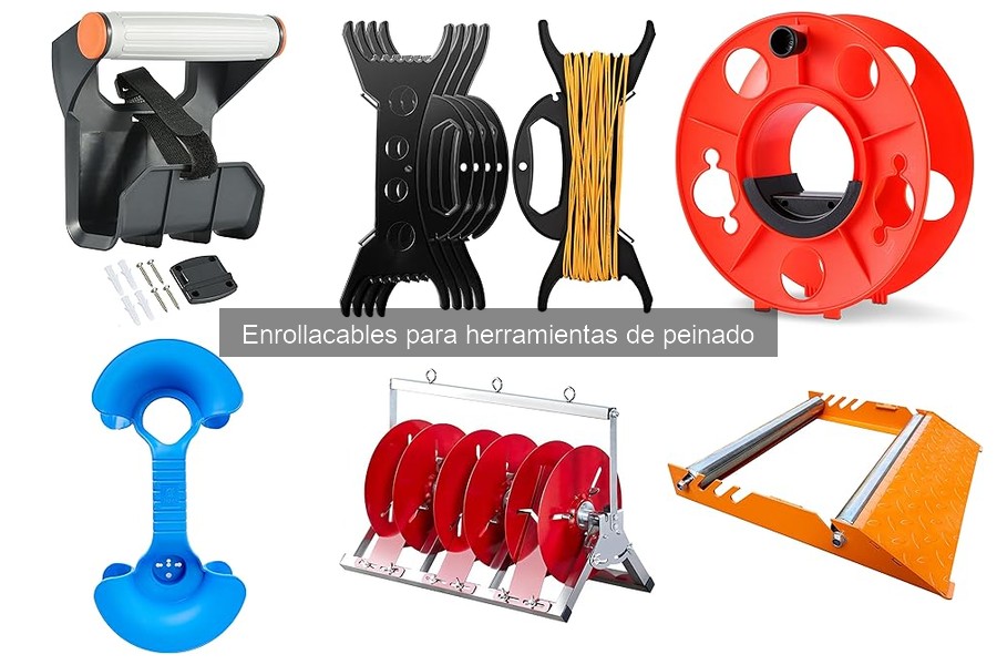 Tipos de enrollacables para herramientas de peinado