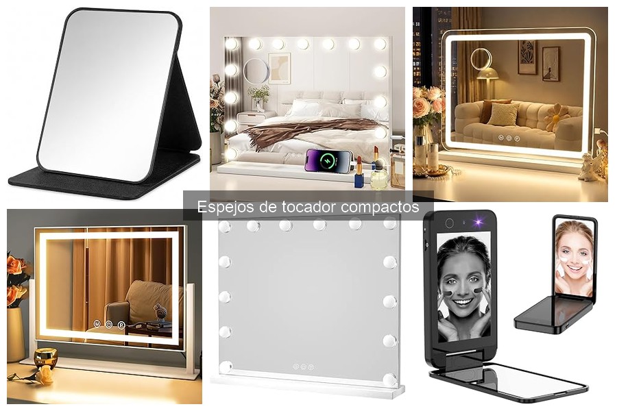 Tipos de espejos de tocador compactos: guías para elegir el mejor