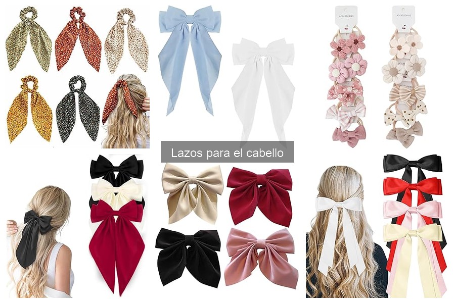 Tipos de lazos para el cabello: guía de estilos y materiales