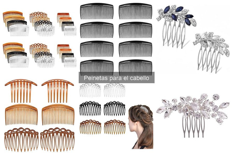 Tipos de peinetas para el cabello: usos y diferencias