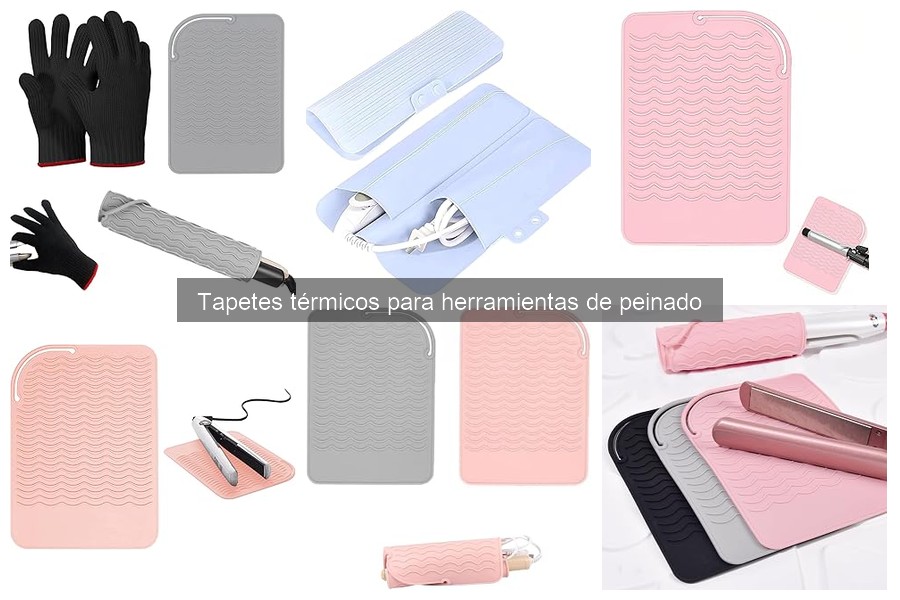 Tipos de tapetes térmicos para herramientas de peinado