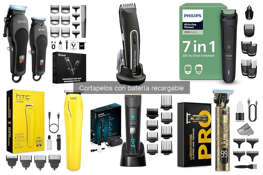 Todo lo que debes saber sobre cortapelos con batería recargable
