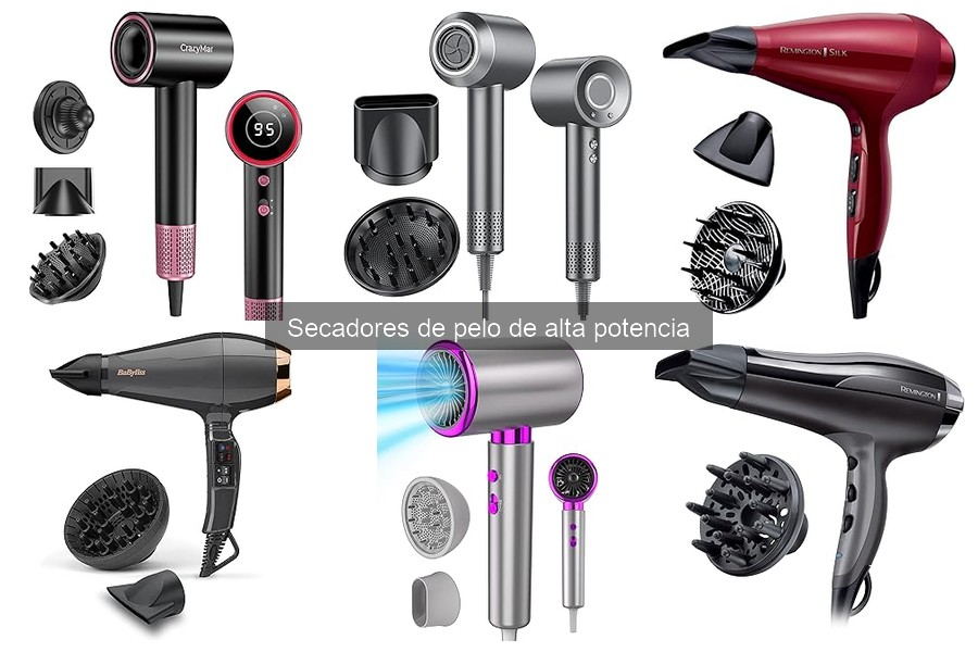 Ventajas de los Secadores de Pelo de Alta Potencia