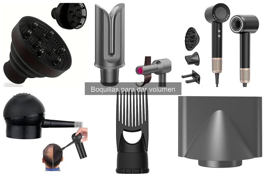 Ventajas de usar boquillas para dar volumen en el cabello