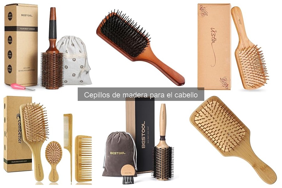Ventajas de usar cepillos de madera para el cabello