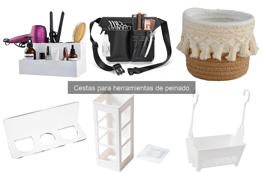Ventajas de usar cestas para herramientas de peinado