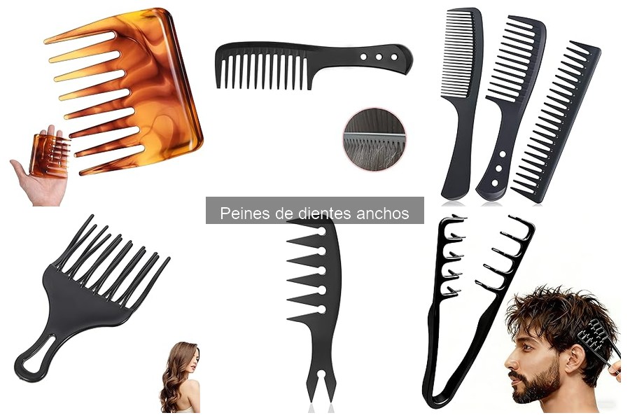 Ventajas de Usar Peines de Dientes Anchos para tu Cabello