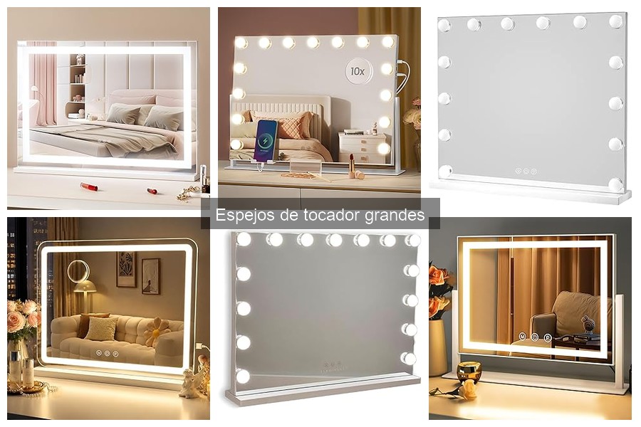 Ventajas de Usar un Espejo de Tocador Grande en Casa